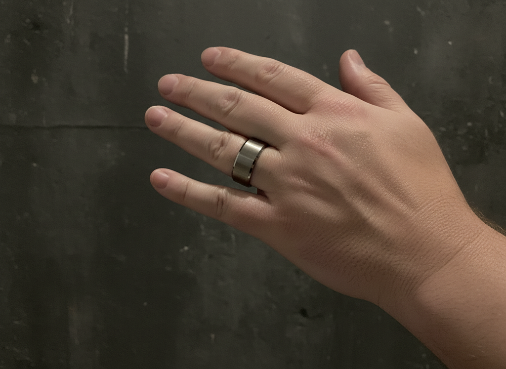 Brushed Titan ring