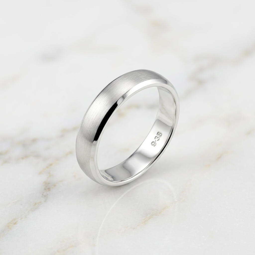 Smooth 925 Sterling Silver Ring
