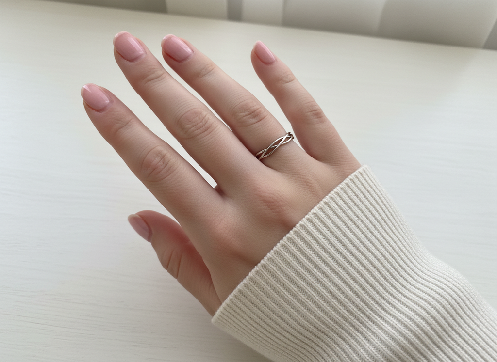 Braided 925 Sterling Silver Ring