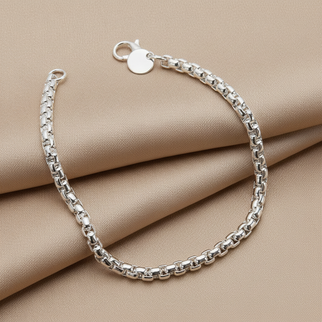 Lustre Klassiskt Kedjearmband 925 Sterling Silver