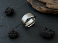 Brushed Titan ring